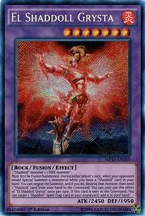 El Shaddoll Grysta (MP15-EN160) - 2015 Mega-Tins Mega Pack 1st Edition