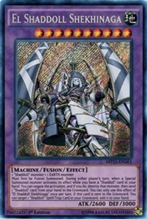 El Shaddoll Shekhinaga (MP15-EN161) - 2015 Mega-Tins Mega Pack 1st Edition