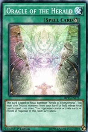 Oracle of the Herald (MP15-EN176) - 2015 Mega-Tins Mega Pack 1st Edition