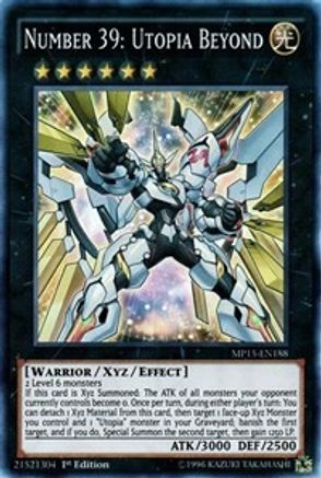 Number 39: Utopia Beyond (MP15-EN188) - 2015 Mega-Tins Mega Pack 1st Edition