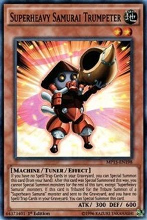 Superheavy Samurai Trumpeter (MP15-EN198) - 2015 Mega-Tins Mega Pack 1st Edition
