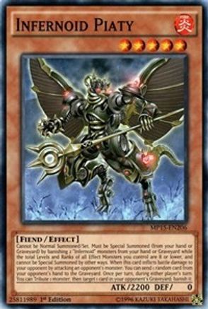 Infernoid Piaty (MP15-EN206) - 2015 Mega-Tins Mega Pack 1st Edition