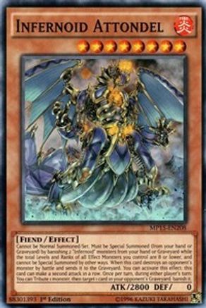 Infernoid Attondel (MP15-EN208) - 2015 Mega-Tins Mega Pack 1st Edition