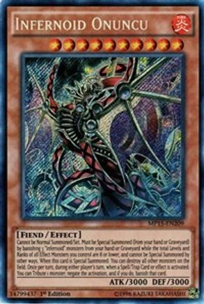 Infernoid Onuncu (MP15-EN209) - 2015 Mega-Tins Mega Pack 1st Edition