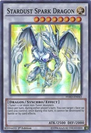 Stardust Spark Dragon (HSRD-EN043) - High-Speed Riders 1st Edition