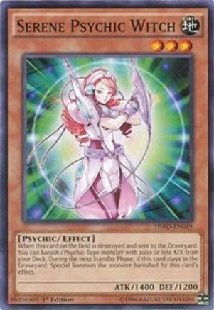 Serene Psychic Witch (HSRD-EN049) - High-Speed Riders 1st Edition