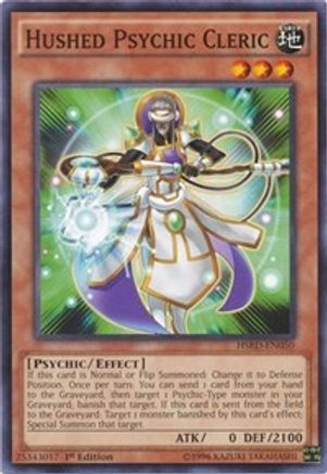 Hushed Psychic Cleric (HSRD-EN050) - High-Speed Riders 1st Edition