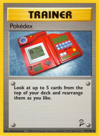 Pokédex 115/130 - Base Set 2