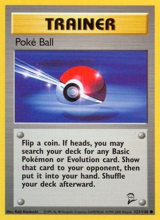 Poké Ball 121/130 - Base Set 2