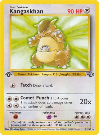 Kangaskhan (21) 21/64 - Jungle Unlimited