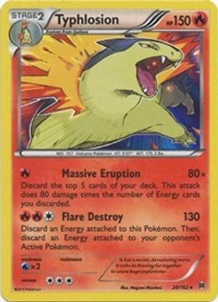 Typhlosion 20/162 - BREAKthrough Holofoil