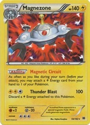 Magnezone 54/162 - BREAKthrough Reverse Holofoil