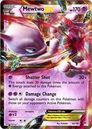 Mewtwo-EX 62/162 - BREAKthrough Holofoil