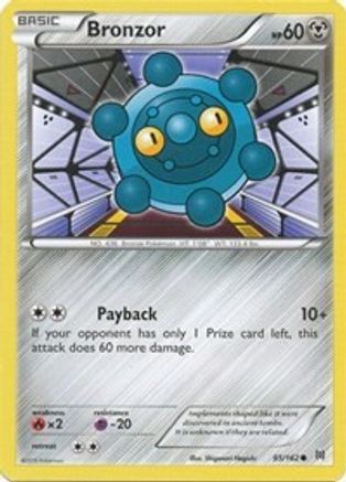 Bronzor 95/162 - XY  BREAKthrough