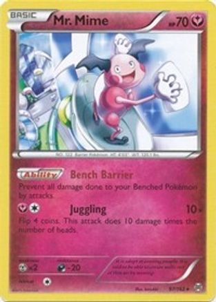 Mr. Mime 97/162 - XY  BREAKthrough