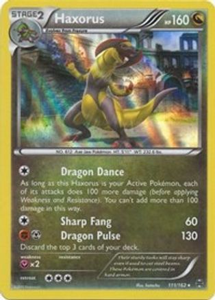 Haxorus 111/162 - BREAKthrough Reverse Holofoil