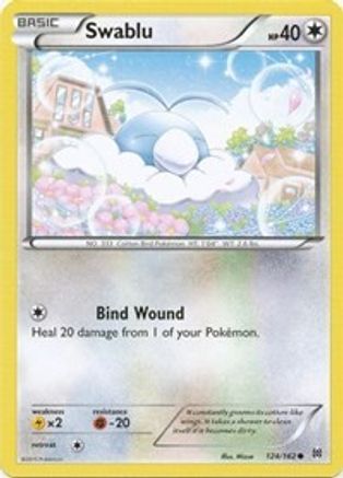 Swablu 124/162 - BREAKthrough Reverse Holofoil