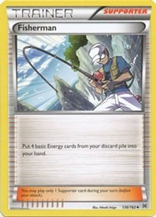 Fisherman 136/162 - BREAKthrough Reverse Holofoil