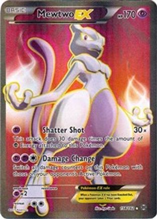 Mewtwo EX (158 Full Art) 158/162 - XY  BREAKthrough Holofoil