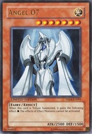 Angel O7 - YR04-EN001 - Yu-Gi-Oh! R Manga Promo Limited