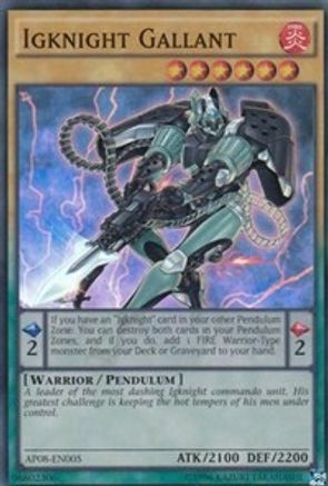 Igknight Gallant (AP08-EN005) - Astral Pack 8 Unlimited