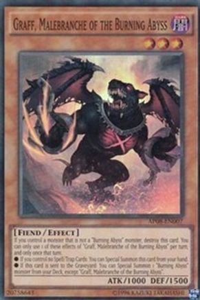 Graff, Malebranche of the Burning Abyss (AP08-EN007) - Astral Pack 8 Unlimited
