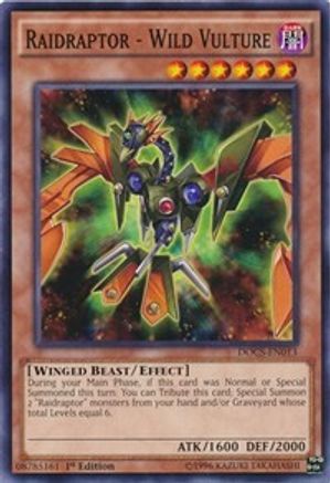 Raidraptor - Wild Vulture (DOCS-EN013) - Dimension of Chaos Unlimited