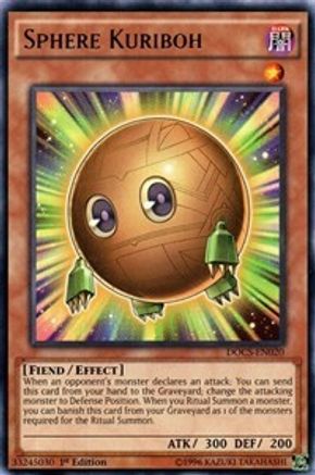 Sphere Kuriboh (DOCS-EN020) - Dimension of Chaos 1st Edition