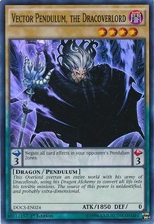 Vector Pendulum, the Dracoverlord (DOCS-EN024) - Dimension of Chaos 1st Edition