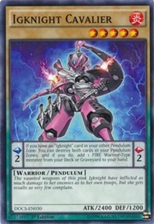 Igknight Cavalier (DOCS-EN030) - Dimension of Chaos Unlimited