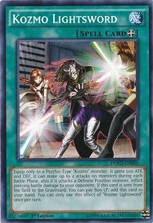 Kozmo Lightsword (DOCS-EN086) - Dimension of Chaos 1st Edition