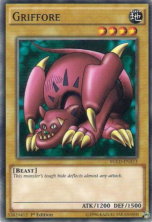 Griffore (YGLD-ENA13) - King of Games: Yugi's Legendary Decks Unlimited