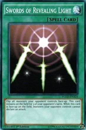 Swords of Revealing Light (A) (YGLD-ENA24) - King of Games: Yugi's Legendary Decks Unlimited