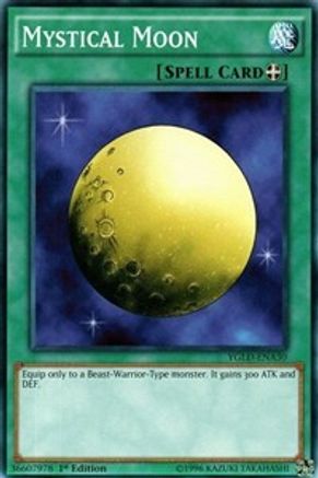 Mystical Moon (YGLD-ENA30) - King of Games: Yugi's Legendary Decks 1st Edition