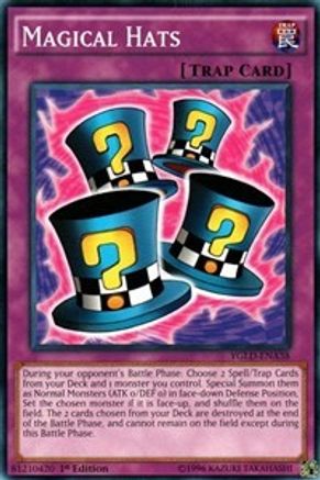 Magical Hats (A) (YGLD-ENA38) - King of Games: Yugi's Legendary Decks 1st Edition