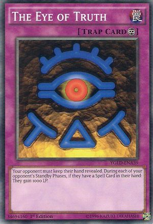 The Eye of Truth (YGLD-ENA39) - King of Games: Yugi's Legendary Decks Unlimited