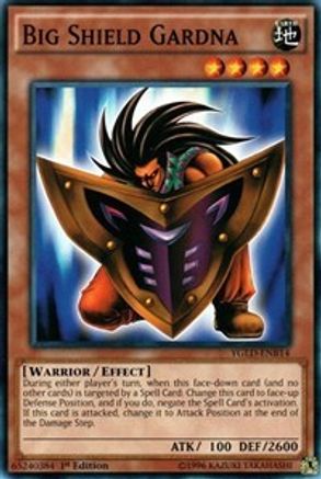 Big Shield Gardna (YGLD-ENB14) - King of Games: Yugi's Legendary Decks Unlimited