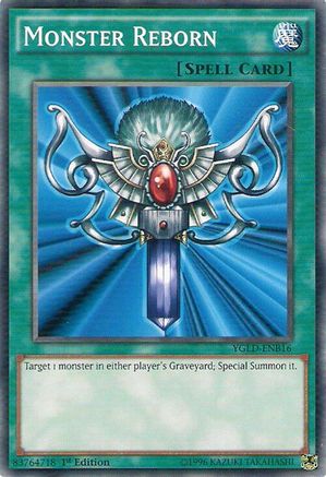 Monster Reborn (B) (YGLD-ENB16) - King of Games: Yugi's Legendary Decks Unlimited