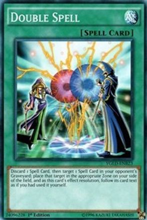 Double Spell (YGLD-ENB23) - King of Games: Yugi's Legendary Decks Unlimited