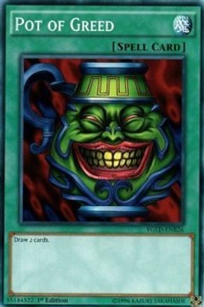 Pot of Greed (YGLD-ENB26) - King of Games: Yugi's Legendary Decks 1st Edition