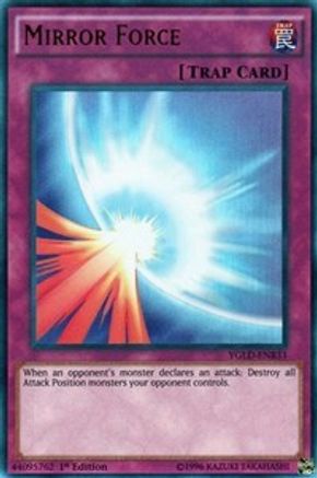 Mirror Force (B) (YGLD-ENB33) - King of Games: Yugi's Legendary Decks 1st Edition