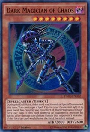 Dark Magician of Chaos (YGLD-ENC02) - King of Games: Yugi's Legendary Decks Unlimited