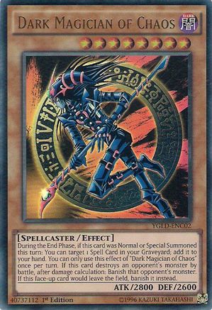 Dark Magician of Chaos (YGLD-ENC02) - King of Games: Yugi's Legendary Decks 1st Edition