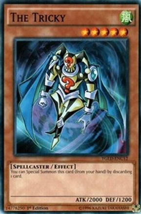 The Tricky (YGLD-ENC12) - King of Games: Yugi's Legendary Decks 1st Edition