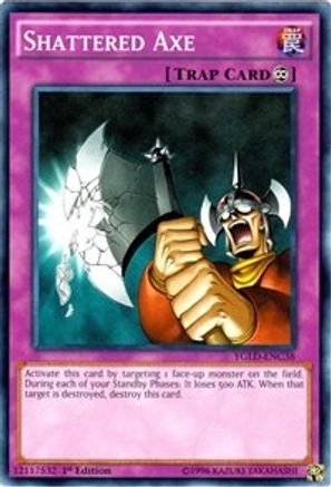 Shattered Axe (YGLD-ENC38) - King of Games: Yugi's Legendary Decks Unlimited