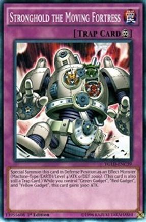 Stronghold the Moving Fortress (YGLD-ENC39) - King of Games: Yugi's Legendary Decks Unlimited