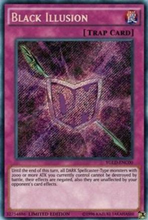 Black Illusion (YGLD-ENC00) - King of Games: Yugi's Legendary Decks Limited