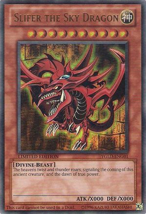 Slifer the Sky Dragon (YGLD-ENG01) - King of Games: Yugi's Legendary Decks Limited