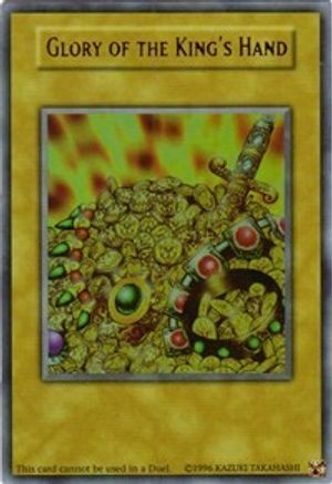 Glory of the King's Hand (N/A) - King of Games: Yugi's Legendary Decks Limited