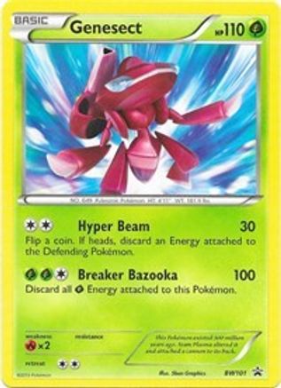 Genesect BW101/101 - BW Black Star Promos